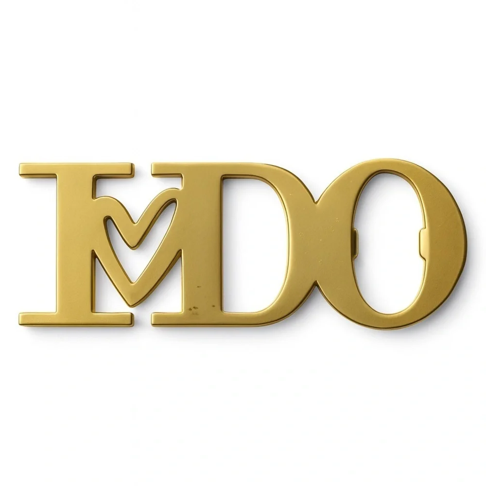 Gold I Do Bottle Opener